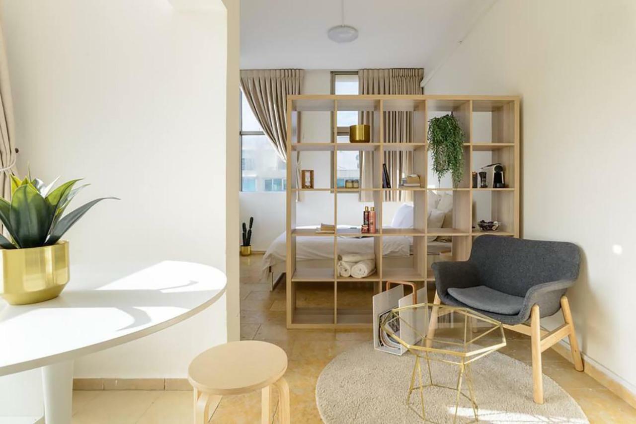 Bright And Spacious Loft By The Sea With Bomb Shelter Tel Aviv Ngoại thất bức ảnh
